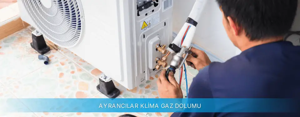 Ayrancılar İlçemi Midea Klima Gaz Dolumu